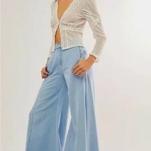 We the Free Chase the sun wide leg pant.   No tags but NEVER WORN